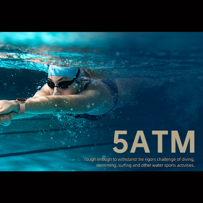 Smartwatch DM76 GPS 5ATM Waterproof AMOLED Display Sports Watch