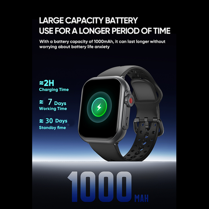 Smartwatch K62 1000mAh Ultra Long Battery Life