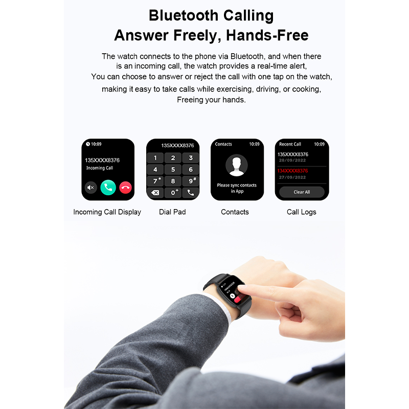 Smartwatch P122 Supports Split-Screen Function Bluetooth Calling