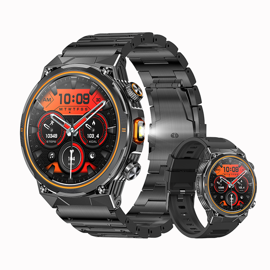 AK81 Smartwatch with Flashlight for Outdoor Sports