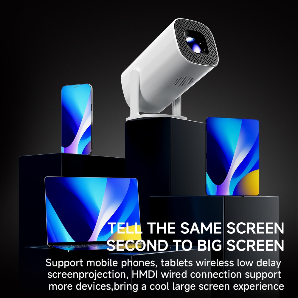 Smart Projector P40 features 4K, 120 ANSI lumens, Android 11, dual-band Wi-Fi, and Bluetooth for home theaters - Chronus