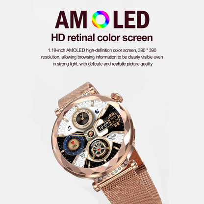 HK88 AMOLED Bluetooth Calling Fashion Smartwatch