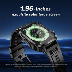 KT89 Smartwatch with 3ATM Waterproof Protection and Long-Lasting 25-Day Battery Life