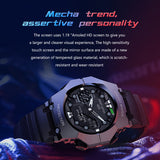 Men Smartwatch 1.19" AMOLED Fitness Tracker 5ATM Waterproof