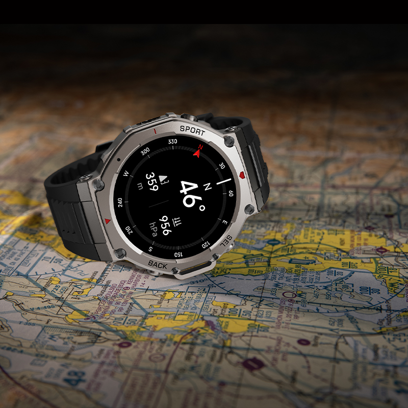 Smartwatch DM58 GPS 5ATM Waterproof AMOLED Display Sports Watch