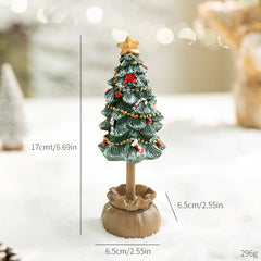 Mini Christmas tree ornaments desktop small ornaments Christmas gifts Christmas decorations - Chronus