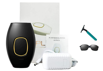 Portable IPL Hair Removal Device – 5-Min Fast Full Body Treatment, Permanent Results, No Refills Needed
