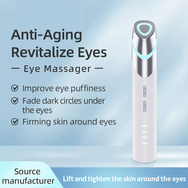 Multi Functional Eye Massager Vibration Massage Warm Compress Fade Dark Circles and Fine Lines Portable Eye Care