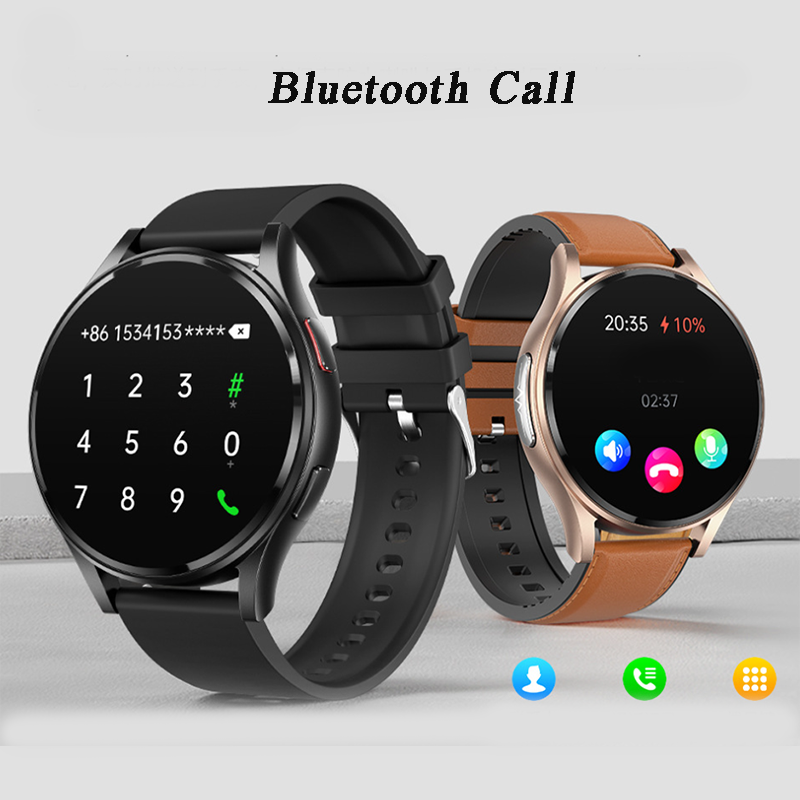 Smartwatch with Bluetooth Calling, Music Playback, Notification Alerts, and ECG Monitoring