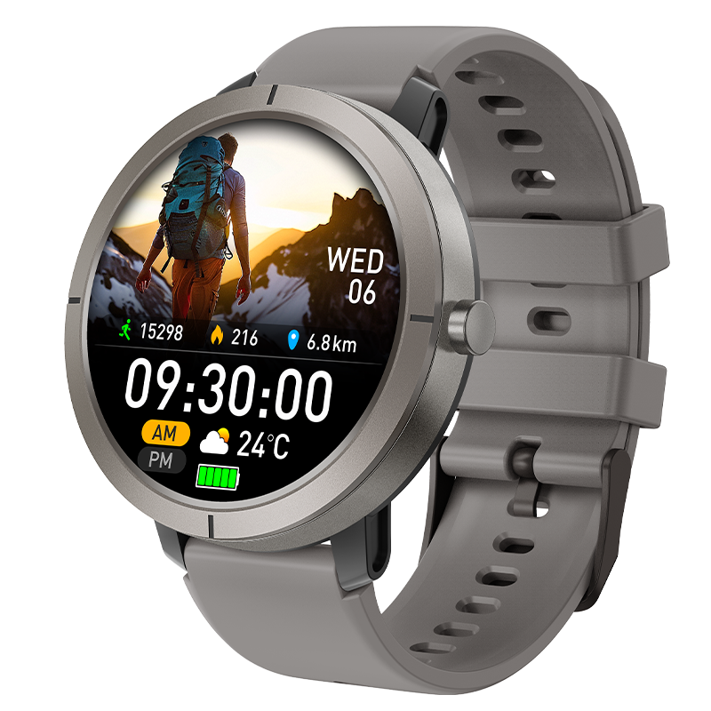 Smartwatch DM76 GPS 5ATM Waterproof AMOLED Display Sports Watch