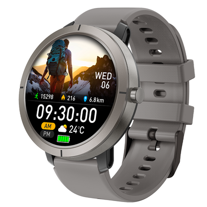 Smartwatch DM76 GPS 5ATM Waterproof AMOLED Display Sports Watch