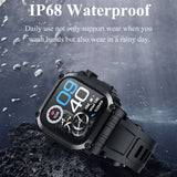 Smartwatch 1.83" IP68 Waterproof - 410 mAh Ultra Long Battery Life -100+ Sports Modes Activity Tracker