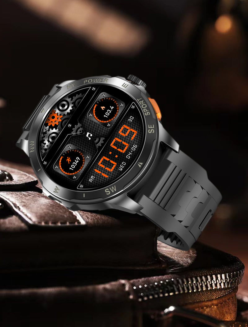 Smartwatch AK77 AMOLED Bluetooth Calling Outdoor Sports