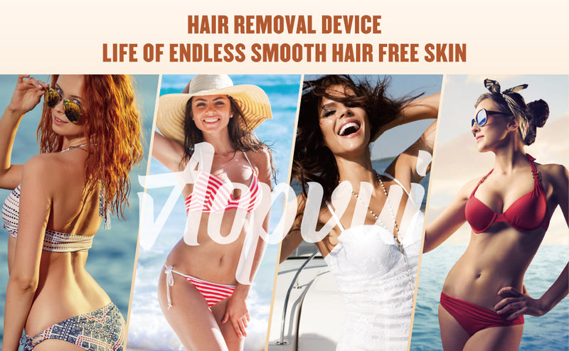 IPL Hair Removal Device, with 9 Energy Level,999,000 Flashes,3 Function, Laser Permanent Hair Remover Painless, White
