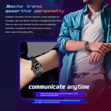 Men Smartwatch 1.19" AMOLED Fitness Tracker 5ATM Waterproof