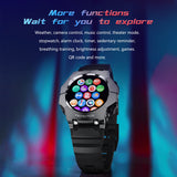 Men Smartwatch 1.19" AMOLED Fitness Tracker 5ATM Waterproof