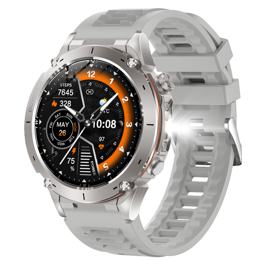 Y101 GPS Sports Smartwatch with 3ATM Waterproof AMOLED Display & Swimming Modes