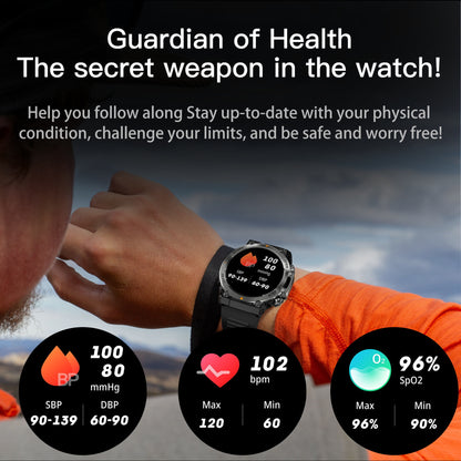 Smartwatch AK61 400mAh Large Battery Bluetooth Calling Outdoor