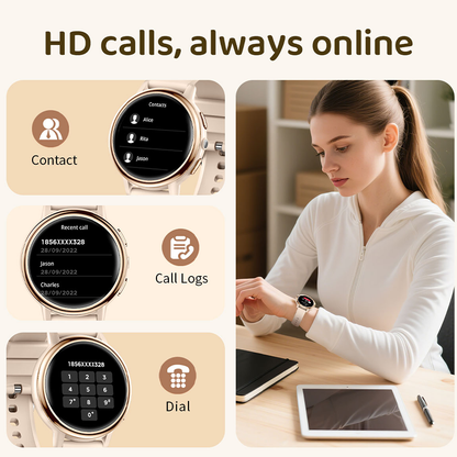 Smartwatch AK88 for Women Health Monitoring Bluetooth Calling
