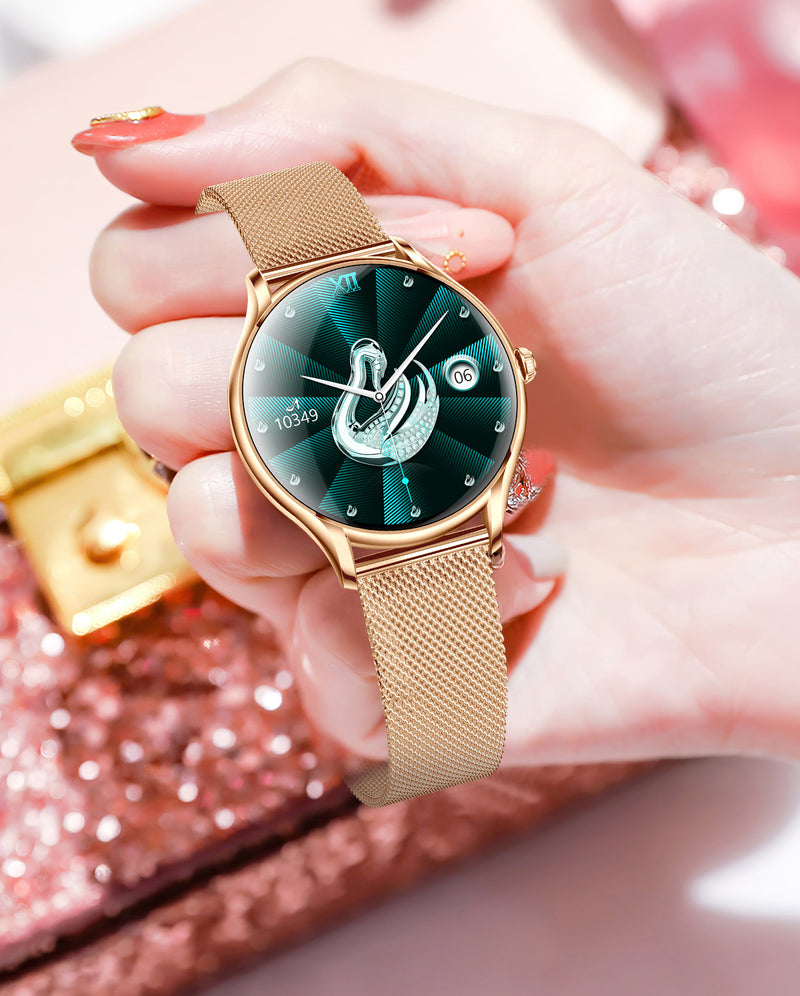 Smartwatch QS36 3D Slim Design Supports Up to 5 Hours Music Playback