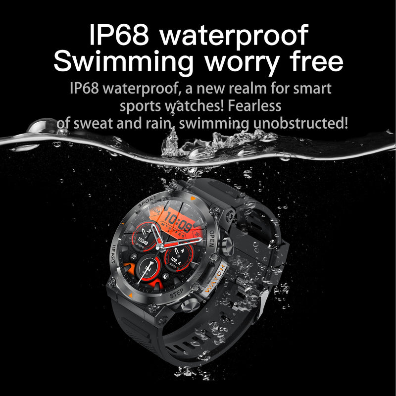 Smartwatch AK61 400mAh Large Battery Bluetooth Calling Outdoor